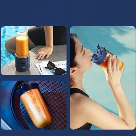 مخلوطکن قابل حمل شیائومی مدل Deerma DEM-NU06 - آبی