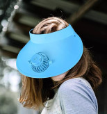 کلاه فن دار افتاب گیر مدل 45142 - آبی