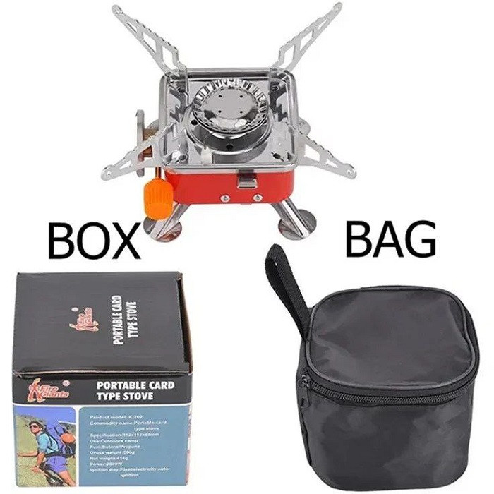 اجاق گاز مسافرتی و کمپینگ تاشو مدل 202 - قرمز