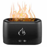 دستگاه بخور و رطوبت ساز سرد مدل شعله آتش - مشکی