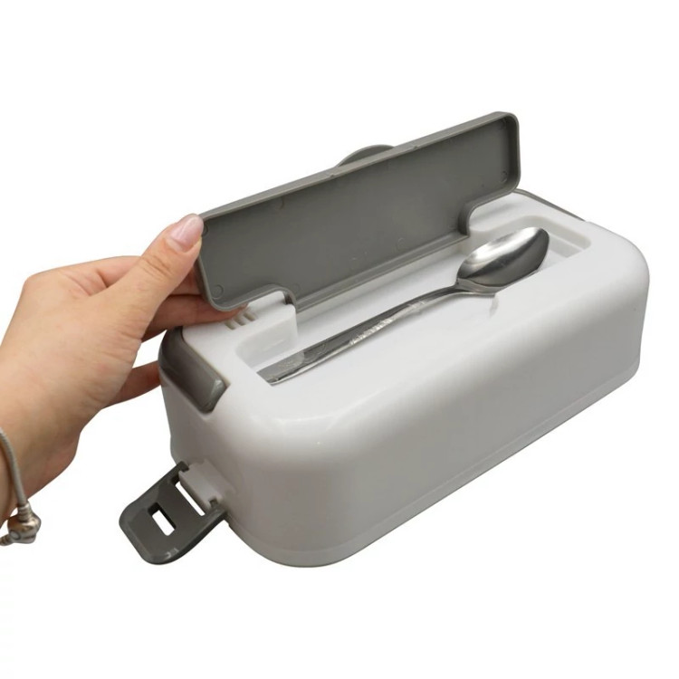 ظرف غذای برقی هیتر دار مدل HM-01 - سفید