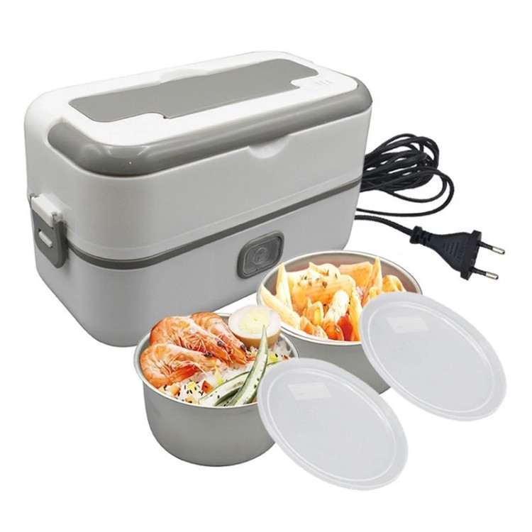 ظرف غذای برقی هیتر دار مدل HM-01 - سفید