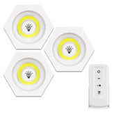 چراغ زیر کابینتی بدون سیم (باطری خور ریموت دار) - مهتابی