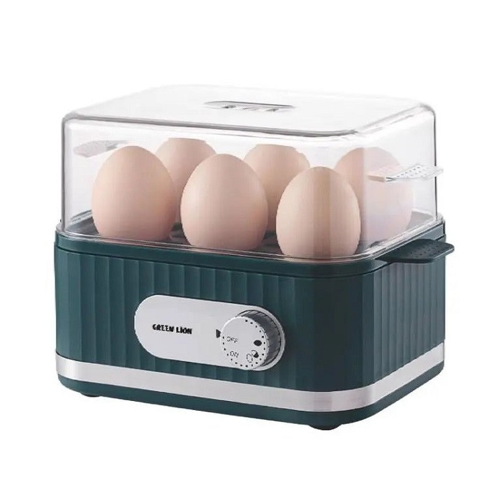 تخم مرغ آب پز کن هوشمند گرین لاین مدل Smart Egg Cooker - سبز