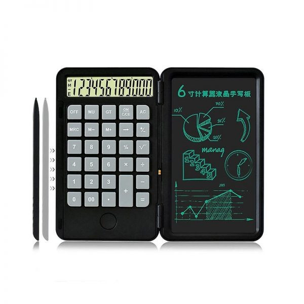 ماشین حساب هوشمند تاشو - مشکی