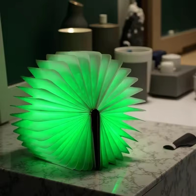 خرید چراغ خواب طرح کتاب QL01 - نور سبز