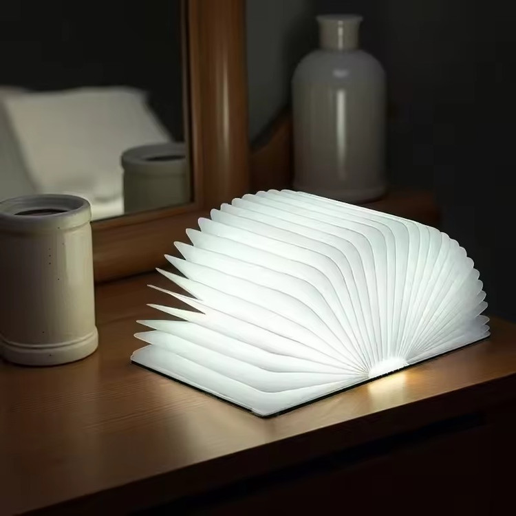 خرید چراغ خواب طرح کتاب QL01 - نور سفید