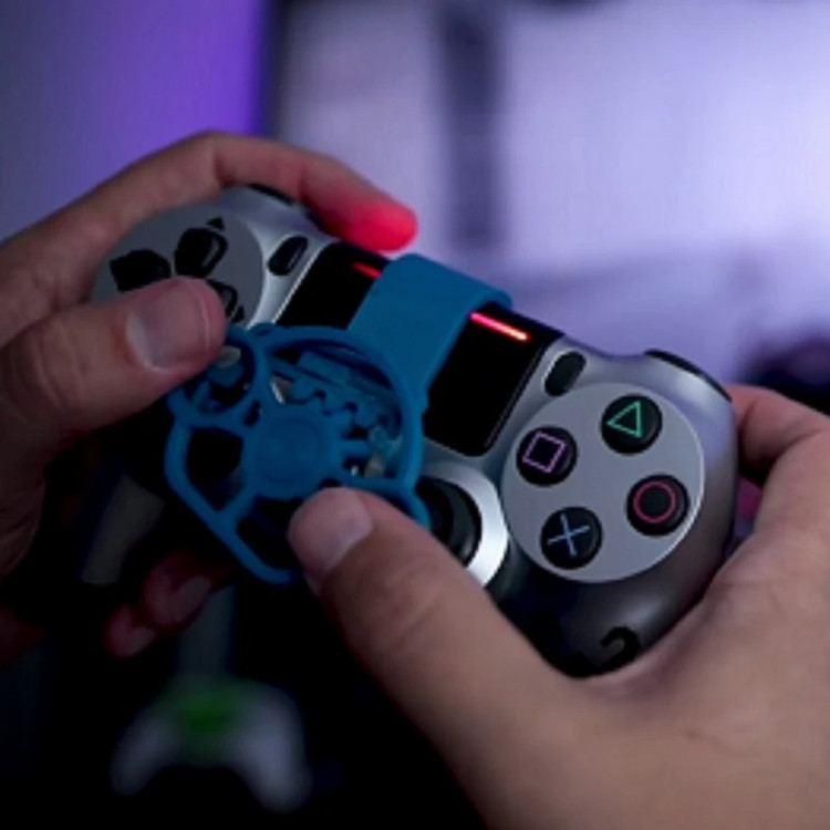 فرمان کمکی دسته PS4 مدل PendarFan3D - آبی