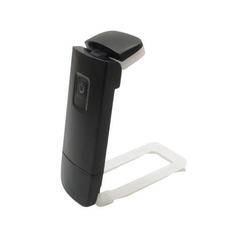 چراغ LED مطالعه گیرهای شارژی USB - مشکی