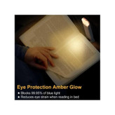 چراغ LED مطالعه گیرهای شارژی USB - مشکی