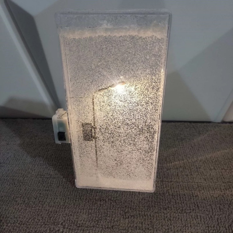 چراغ خواب شب برفی دکوراتیو