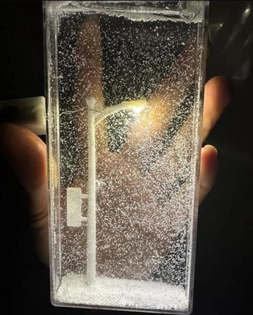 چراغ خواب شب برفی دکوراتیو