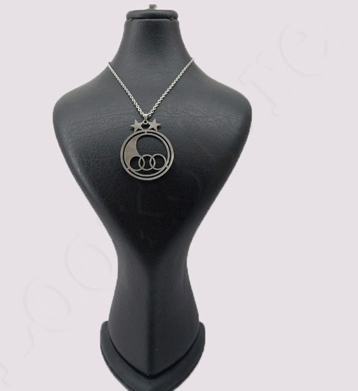 گردنبند لوگوی باشگاه استقلال (استیل رنگ ثابت)