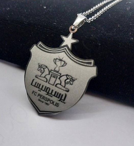 گردنبند لوگوی باشگاه پرسپولیس (استیل رنگ ثابت)گردنبند لوگوی باشگاه پرسپولیس (استیل رنگ ثابت)