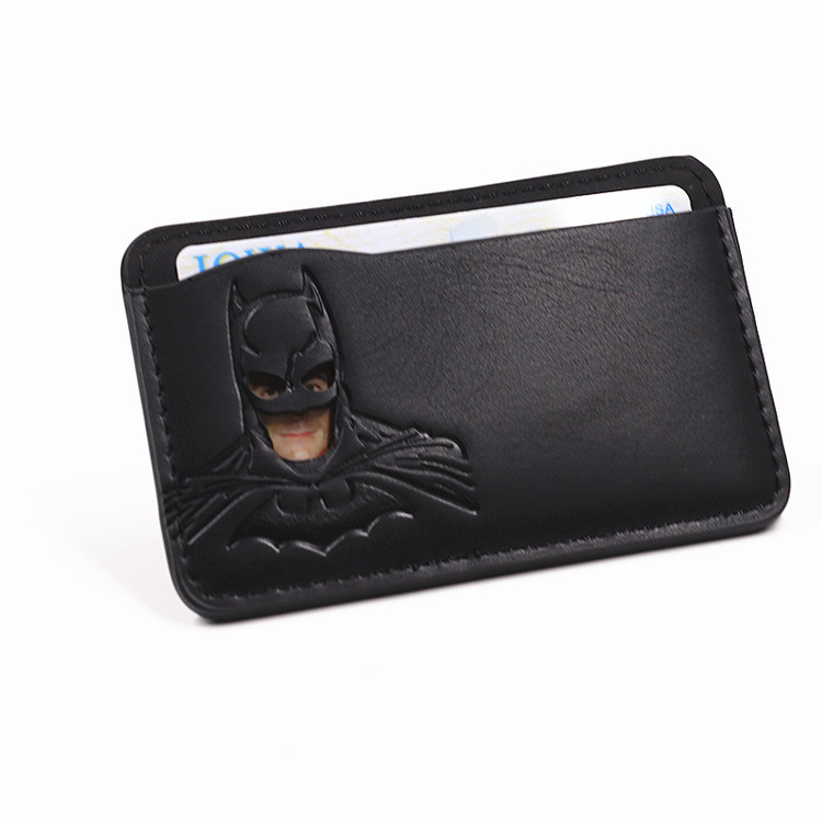 کیف کارت و کیف پول چرمی طرح بتمن