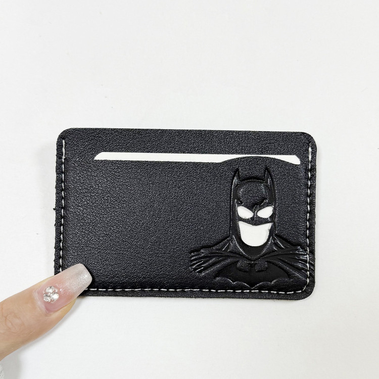کیف کارت و کیف پول چرمی طرح بتمن