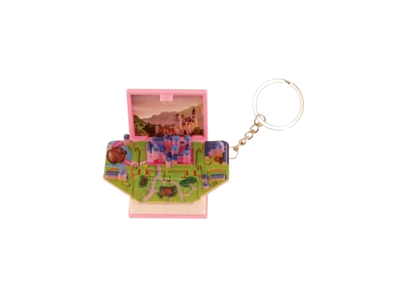 جاکلیدی کتاب سه بعدی طرح دنیای هری پاتر - صورتی