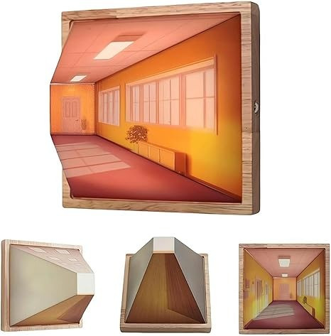 چراغ خواب سهبعدی توهم نوری | 3D Visual Experience Lamp