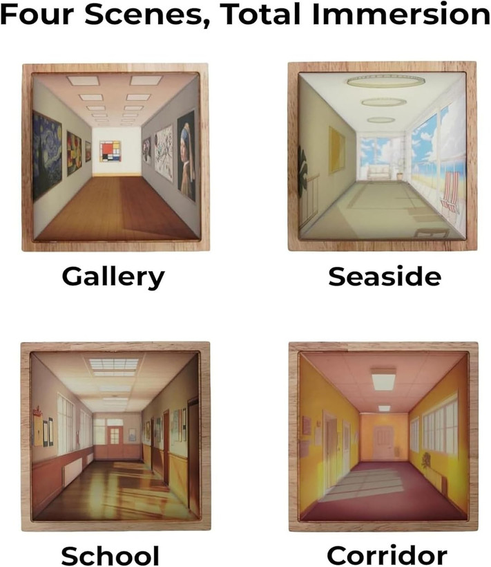 چراغ خواب سهبعدی توهم نوری | 3D Visual Experience Lamp