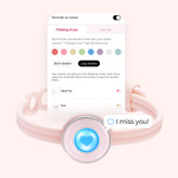 دستبند عشق CANDY WAVE ست دونفره | دستبند لمسی هوشمند TOTWOO