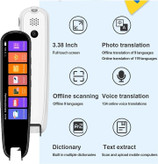قلم مترجم هوشمند MD04 | اسکنر ترجمه 134 زبانه با صفحه لمسی