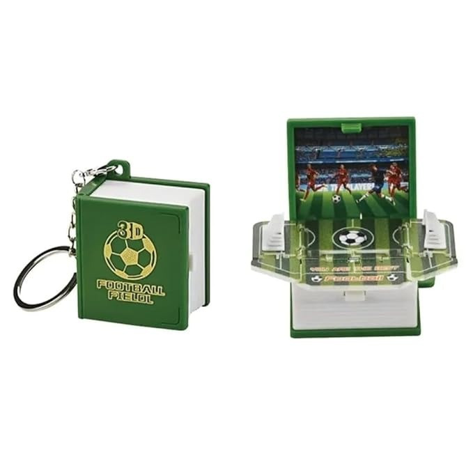 جاکلیدی سهبعدی استادیوم فوتبال Pop-Up | Football Field 3D Keychain