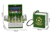 جاکلیدی سهبعدی استادیوم فوتبال Pop-Up | Football Field 3D Keychain