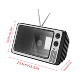 ذرهبین صفحه موبایل STEBRUAM مدل 12 اینچ | Screen Magnifier 3D تاشو