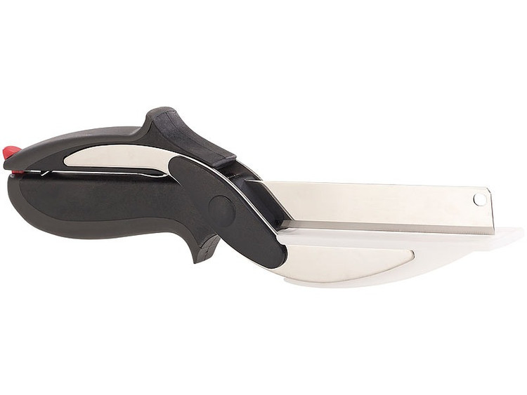 قیچی آشپزخانه 3 در 1 مدل Smart Clever Cutter | چندکاره و حرفهای