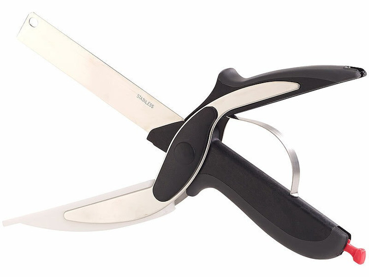 قیچی آشپزخانه 3 در 1 مدل Smart Clever Cutter | چندکاره و حرفهای