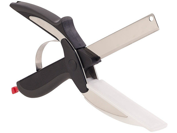 قیچی آشپزخانه 3 در 1 مدل Smart Clever Cutter | چندکاره و حرفهای