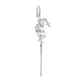 گوشواره نقرهای مدل Star Moon Crawler (طرح ماه و ستاره گوتیک)